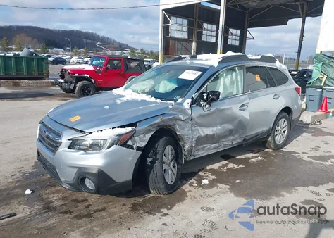 2018 Subaru Outback 2.5I Premium z USA, uszkodzony, nr VIN 4S4BSACC6J3375059